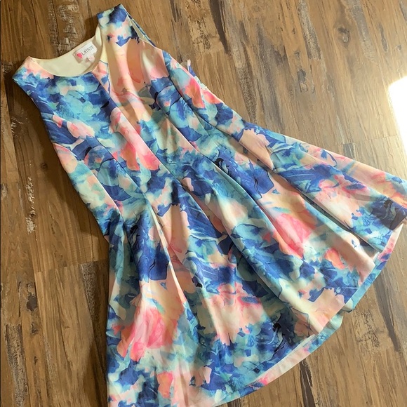 L’atiste Watercolor A-Line Sleeveless Dress - Picture 2 of 5